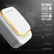 Сетевой адаптер Ldnio A2205, Micro USB Cable, Touch Light, 2USB, 2.4A, white - изображение 9