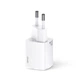Мережевий адаптер USAMS T37 Super Si Fast Charger US-CC128 1USB, 1Type-C, 20W, PD3.0, QC, white - зображення 2