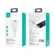 Мережевий адаптер USAMS T37 Super Si Fast Charger US-CC128 1USB, 1Type-C, 20W, PD3.0, QC, white - зображення 5
