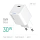 Сетевое зарядное устройство ColorWay GaN Mini 30W PD Port PPS USB-C White (CW-CHS054PD-WT) - изображение 7