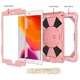 Чехол ARM Cover Apple iPad 9 (10.2") 2021 противоударный бронированный с подставкой Pink - изображение 7