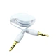 Кабель Ewell Audio 3.5 мм, 3pin M/M 0.7 м, раздвижной, белый (EW734) - изображение 1
