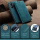 Чохол книжка Caseme з магнітом для Poco X7 Pro зелений - зображення 3