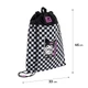 Сумка для обуви 1 отделение 1 передний карман KITE Kuromi HK25-601M-4 - изображение 3
