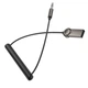 Bluetooth-ресивер BOROFONE BC56 Peaceful car AUX BT receiver with cable Metal Gray (6941991113031) - зображення 6