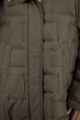 Жіноча стьобана куртка з капюшоном, синтепон, спорт, темнобежева Snow Owl (темно-бежевий, XL), 47477, 47441 - изображение 5