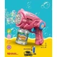 Игрушечный автоматический пистолет с мыльными бульбашками Bubble с подсветкой, в комплекте бутылочка с мыльным раствором (KL-115) - изображение 2