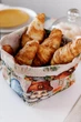 Кошик для хліба ПРОВАНС Гарбузові гноми, 16х14х15см 036353 - зображення 1