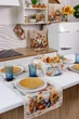 Кошик для хліба ПРОВАНС Гарбузові гноми, 16х14х15см 036353 - зображення 4