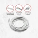 Сетевой медный патч корд Kabelist 25м U/UTP Cat5e 24AWG кабель для интернета с высокой скоростью 1000 мбит/с (88043sk) - изображение 3