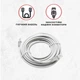 Сетевой медный патч корд Kabelist 25м U/UTP Cat5e 24AWG кабель для интернета с высокой скоростью 1000 мбит/с (88043sk) - изображение 4