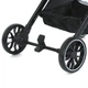 Детская прогулочная коляска-книга Bambi M 5727-1 FLASH Almost Black с рождения до 4 лет - изображение 6