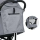 Детская прогулочная коляска-книга Bambi M 5727-1 FLASH Silver Gray с рождения до 4 лет - изображение 12