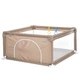 Дитячий манеж Bambi MR 1339-BG, Oxford 150D, ширина з ніжками: 132 см, дві ручки для підтримки малюка, бежевий - зображення 1