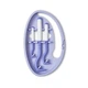 Інструмент для видалення кліщів Tick Twister Clipbox Trio Purple, 3 шт фіолетовий - зображення 1