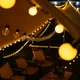 USB гірлянда з прозорими лампочками - 40 LED, 10 метрів, тепле біле світло, IP44 водонепроникна, для дому та вулиці, з пультом (888009) - зображення 6