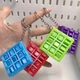 Брелок Tic Tac Toe Спиннер "Крестики-Нолики" антистресс голубой - изображение 2