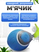Інтерактивна іграшка м'ячик для котів кішок JoyPro intelligent cat teasing ball червоний розумний ігровий м'яч з хвостиком для котиків кошенят собак тварин інтелектуальний дражливий шарік смарт з автовідключенням та зарядкою type-c в комплекті - зображення 4