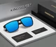Чоловічі поляризаційні сонцезахисні окуляри KINGSEVEN LC755 Black Blue Box - зображення 1
