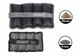 Утяжелители EasyFit 2 х 2 кг для ног и рук с металлом (EF-AWTМ-200) - изображение 2