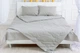 Летний постельный комплект MirSon №2440 Modal 116-5703 Light Gray одеяло 155х215 см + наволочки 2 х 50х70 см + простынь 150x220 см (2200003036589) - изображение 3