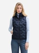 Теплый жилет женский Tom Tailor 1044394-10668 2XL Темно-синий (4068127755650) - изображение 1