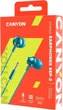 Навушники Canyon CNS-CEP3BG Turquoise - зображення 3