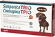 Жевательные таблетки против блох, клещей и гельминтов для собак Zoetis Simparica TRIO (Симпарика TRIO) весом от 40.1 до 60 кг 3 таблетки (5414736055688/ 336424171 / 5414736065809) - изображение 3