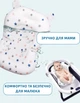 Матрацик для купання дитини "Bath&Care" з кріпленням у ванночку білий з зірочками (SC1001) - зображення 8