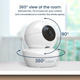 Цифрова відеоняня Babysense V43 (P-202467) - изображение 8