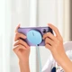 Беспроводное зарядное устройство Baseus Simple Mini3 Magnetic 15W Blue (с кабелем питания Type-C), светло-голубой - изображение 6
