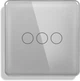 Сенсорний димер 1DAL з WiFi + BLE, 1 канал, Сірий Скло, З нулем (G86D-DR.WF.GR) - зображення 2