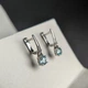 Срібна каблучка з натуральним топазом 1.125ct, вага виробу 2,14 гр (2179450) - зображення 2