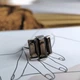 Серебряное кольцо с натуральным раухтопазом (дымчатым кварцем) 7.201ct, вес изделия 5,13 гр (2183587) - изображение 5