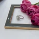 Серебряное кольцо с натуральным жемчугом, перламутром, вес изделия 5,91 гр (2175377) - изображение 8