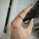 Серебряное кольцо с натуральным изумрудом 0.808ct, вес изделия 2,02 гр (2181774) - изображение 6