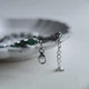 Срібний браслет із смарагдом 10.567ct, вага виробу 10,15 гр (2182139) - зображення 5