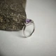 Срібна каблучка з олександритом 1.686ct, вага виробу 3,17 гр (2180173) - зображення 2