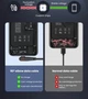 Кабель USB Type-C для швидкого заряджання Huawei Mate (1 метр), 90 градусів, чорний - зображення 4