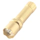 Фонарь Quantum QM-FL1042 Minik 3W LED з USB -Gold, 2 шт./уп. (m464128) - изображение 3