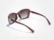 Женские поляризационные солнцезащитные очки KINGSEVEN 7260 Brown - изображение 4