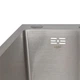 Мийка для кухні Lidz інтегрована з нержавіючої сталі Brushed Steel праве крило для організації робочого простору (600255) - зображення 4