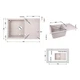 Кухонная мойка Lidz 790x495/230 COL-06 (LIDZCOL06790495230) - изображение 2