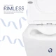 Унитаз подвесной Qtap Swan безободковый с сиденьем Soft-close QT16335178W - изображение 5