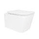 Унитаз подвесной Qtap Crow безободковый с сиденьем Soft-close QT05335171W - изображение 1
