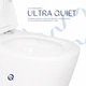 Унитаз подвесной Qtap Scorpio безободочный Ultra Quiet с сиденьем Soft-close для ванной комнаты туалет бесшумный (600140) - изображение 6