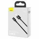 Кабель на 1м. USB to Type-C Superior Series 66W Black, Baseus для зарядки и передачи данных (CATYS-01) - изображение 6