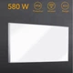 Обогреватель инфракрасный панельный Trotec TIH 500 S 905x605 mm 580W White (1410003012) - изображение 6