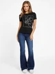 Футболка хлопковая женская Guess 502659991 S Черная (1159830494) - изображение 3