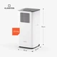 Кондиционер Breeze Box 9K Smart PAC мобильный кондиционер для дома 9000 БТЕ 1010 Вт - изображение 7